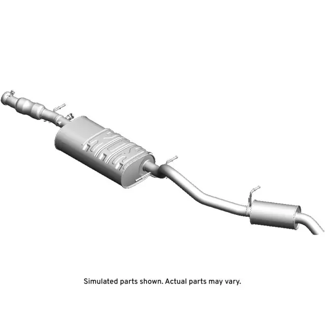 85052293 - : Muffler for Chevrolet: Suburban, Tahoe | GMC: Yukon, Yukon XL Image