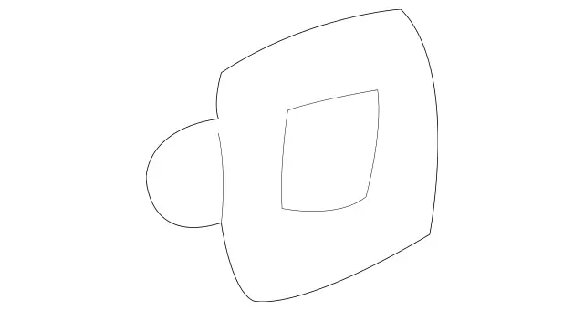 2028210059 - Front Seats: Trim Ring for Mercedes-Benz: 300SD, 400SE, 400SEL, 500SEL, 600SEL, C220, S420 Image image