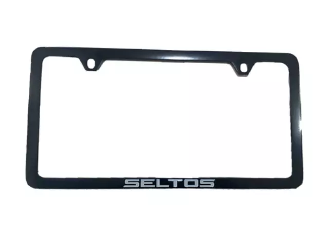Q5F39AM000 - Exterior: License Plate Frame Chrome - Thin for Kia: Seltos Image