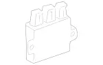 2319057800 - Electrical System: Rear Switch Module for Mercedes-Benz Image