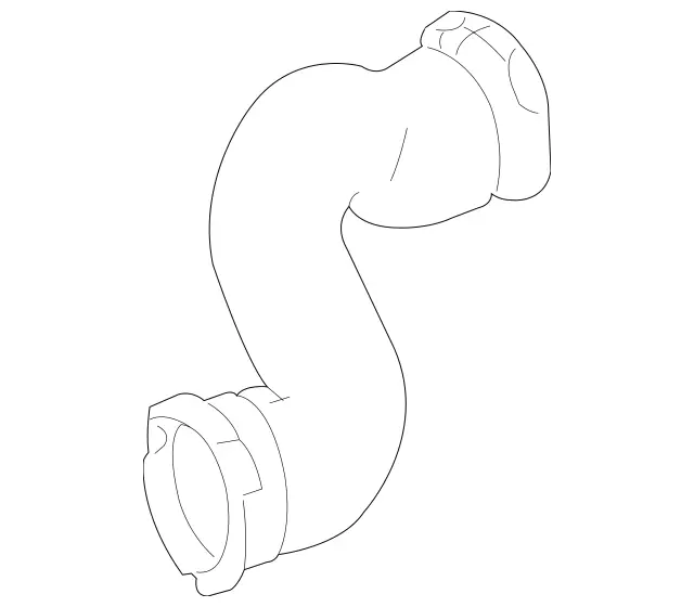 212528000064 - : Charge Air Hose for Mercedes-Benz Image