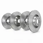 KTFRRTP014403 - : SP Performance Rotors, Straight Slotted, Silver Zinc Coated, Kit for SP Performance Image