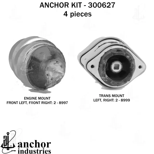 300627 - Engines &amp; Components: Anchor Engine Mount Kit for Anchor Image