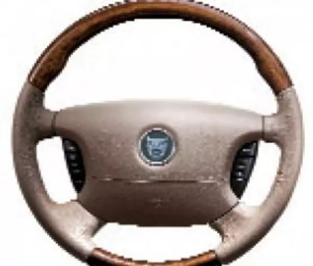 C2S21370LEG - : Steering Wheel Wood/Leather - Charcoal for Jaguar Image
