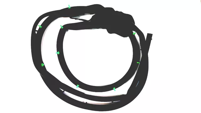 63711FC011 - Body: Door Weather-strip for Subaru Image