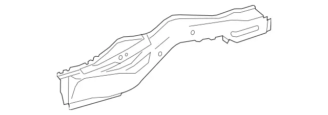 2226102600 - : Longitudinal Member for Mercedes-Benz: Maybach S550, Maybach S560, Maybach S600, Maybach S650, S450, S550, S550e, S560, S600, S63 AMG, S65 AMG Image