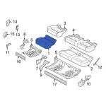 NL3Z1663804FA - : Cushion Cover for Ford: F-150 Lightning Image