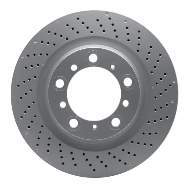 92002109D - Brakes &amp; Brake Parts: DFC Hi-Carbon Alloy Rotor - Drilled for DYNAMIC FRICTION Image