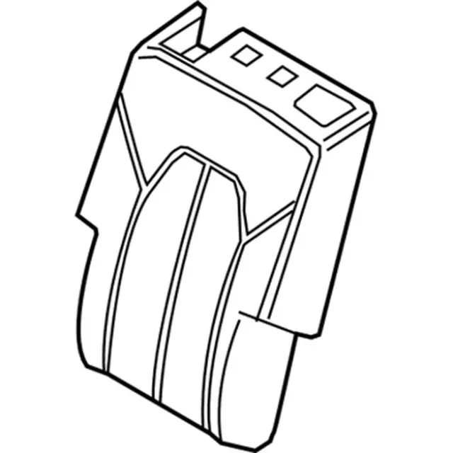 JL7Z7866600JP - Body: Seat Back Cover for Ford Image image