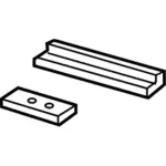 AC2Z15264B38A - Body: Anchor Plate for Ford: E-150, E-250, E-350 Super Duty Image