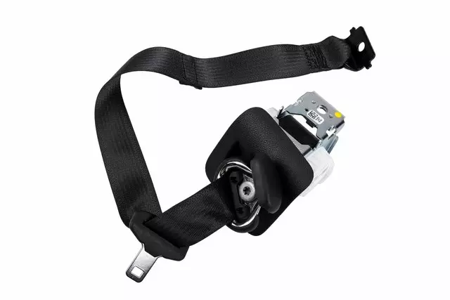 19303022 - : Jet Black 3rd Row Driver Side Seat Belt With Retractor for GM Image
