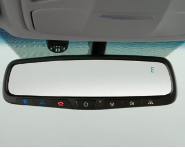 4Z062ADU01 - Interior: Auto-Dimming Mirror W/ Bluelink, Homelink for Hyundai: Santa Fe Sport Image