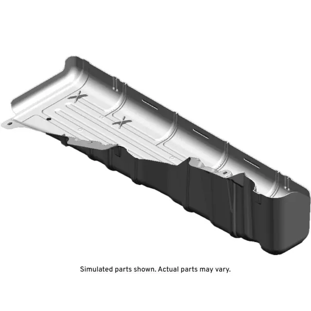 23247457 - Fuel System: Lower Shield for Chevrolet: Silverado 2500 HD, Silverado 3500 HD | GMC: Sierra 2500 HD, Sierra 3500 HD Image