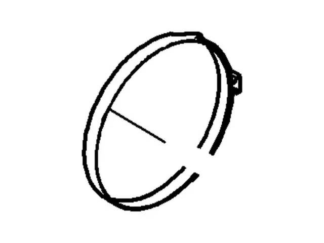 1L2Z3B478LA - Suspension: Clamp for Ford: Explorer, Explorer Sport Trac | Mercury: Mountaineer Image