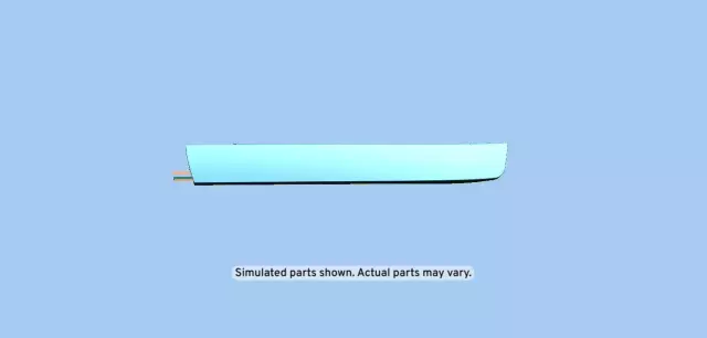 19259498 - Body: Lower Molding for GMC: Acadia, Acadia Limited Image