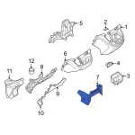 LK4Z14A099AA - : Lower Shield for Ford: Transit-150, Transit-250, Transit-350, Transit-350 HD Image