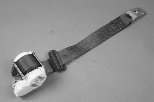 Rear Center Shoulder Seat Belt - Mopar (5KJ721K7AC)