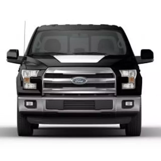 VFL3Z9920000G - : Original Wraps, Hood Cowl Stripe Kit, Gloss White for Ford: F-150 Image