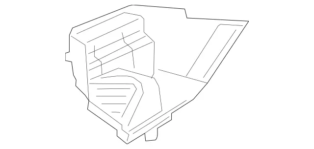 4636204200 - Heating and Ventilation: Partition for Mercedes-Benz: G550, G63 4x4 Squared AMG, G63 AMG Image image