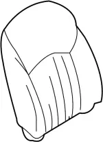 876205UK5C - : Seat Back Cover for Infiniti Image