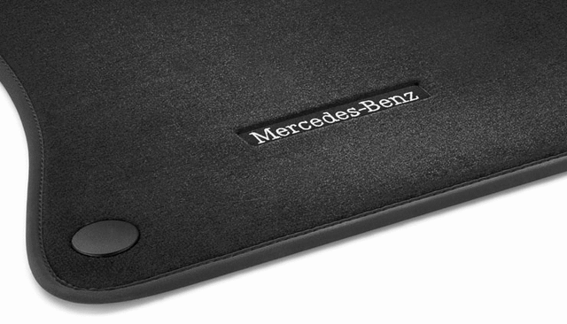 21268088019J74 - : 2010-2017 Mercedes-Benz - Carpet Floor Mats - Sedan-Black for Mercedes-Benz: CLS400, CLS550, CLS63 AMG S, E350, E550, E63 AMG Image