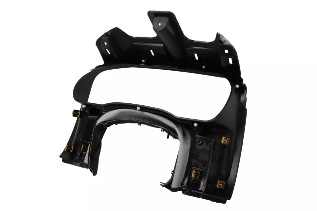 Jet Black Instrument Panel Cluster Trim Plate - GM (23434198)