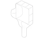 9055207 - Heating and Ventilation: Humidity and Temp. Sensor for Mercedes-Benz Image