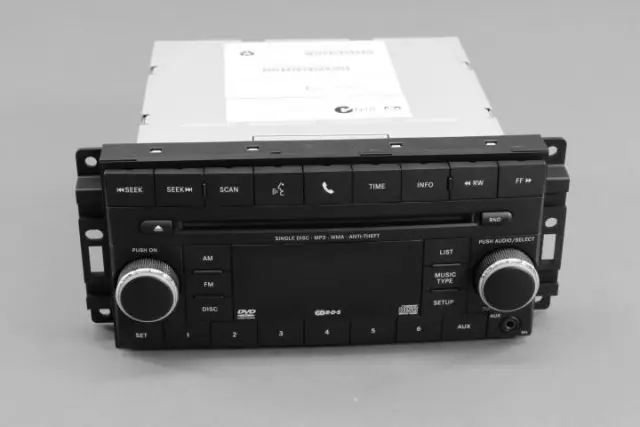 « 68252828AD –  : Multi Media Radio, Export pour Mopar Image »
