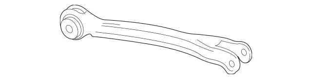 2043500229 - Rear Axle: Thrust Arm for Mercedes-Benz: C43 AMG, C450 AMG, C63 AMG, CLS53 AMG, CLS63 AMG, CLS63 AMG S, E43 AMG, E53 AMG, E63 AMG, E63 AMG S, GLC43 AMG, SL63 AMG, SL65 AMG Image image