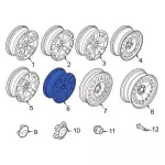 M1PZ1007F - : Wheel Assembly for Ford: Bronco Sport Image