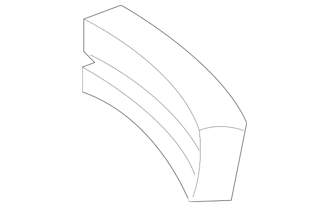 2038850737 - Attachment Parts: Impact Absorber for Mercedes-Benz: C230, C280, C32 AMG, C350, C55 AMG Image image