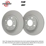 P190824 - : SP Performance, Rotors, High-Performance, Gray Zinc Coated, Set for SP Performance Image