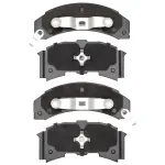 1551026100 - : DFC 5000 Advanced Brake Pads - Semi Metallic for DYNAMIC FRICTION Image