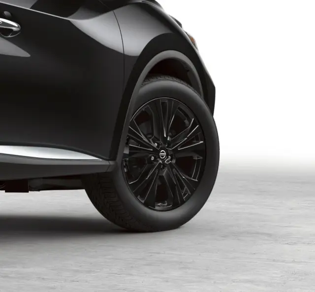 T99W19PF8B - : 20" Black Aluminum-Alloy Wheels for Nissan: Murano, Pathfinder Image
