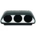 5288 - : GAUGE MOUNT, UNIVERSAL DASH TOP, TRIPLE, 2 1/16", BLACK for AutoMeter Image