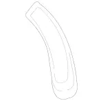 2068240200 - Electr. System: Cover, Wiper Joint for Mercedes-Benz Image