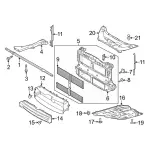 PZ1Z5816146D - : Radiator Support for Ford: Escape | Lincoln: Corsair Image