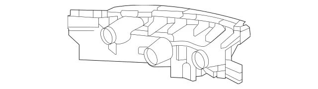 2478852100 - Attachment Parts: Basic Carrier, Bumper for Mercedes-Benz: EQB 250+, EQB 300, EQB 350, GLB250, GLB35 AMG Image image