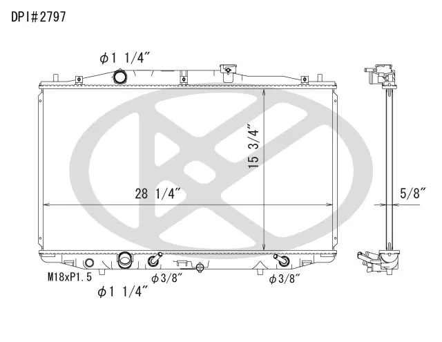 A2797 - : Koyorad Radiator for Koyo Image