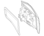 2479061601 - Electrical System: Rear Lamp Combination for Mercedes-Benz: GLB250, GLB35 AMG Image