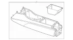22368046057R10 - : Console Assembly for Mercedes-Benz Image