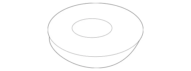 4464 - Detachable Parts: Washer for Mercedes-Benz: C250, C300, C350, C63 AMG, GL320, GLK250, GLK350, ML320 Image image