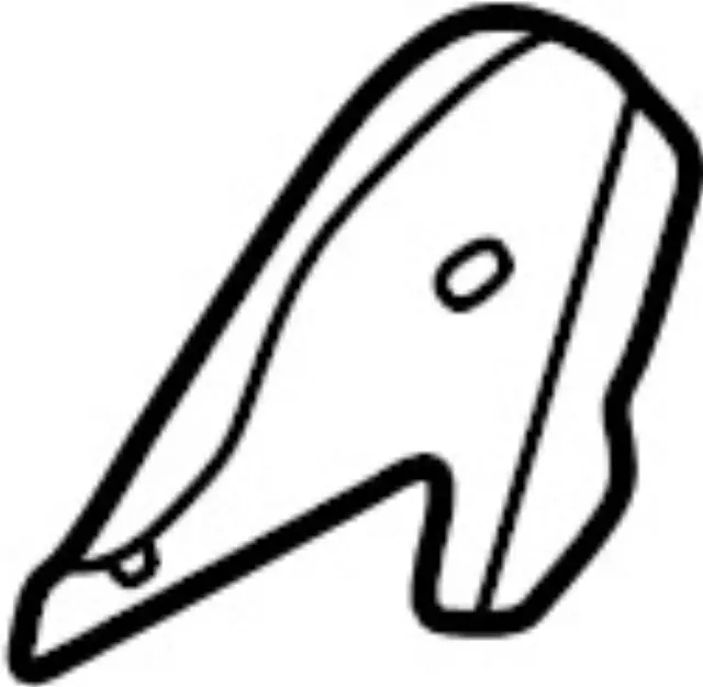 8745549U10 - Body: Inner Cover for INFINITI: I30, QX4 Image