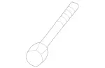 220333007164 - Front Axle: Screw for Mercedes-Benz Image