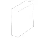 1269901152 - Trunk Lid: Square Nut for Mercedes-Benz: 190, 190D, 190E, 200, 200D, 260E, 280E, 300CE, 300D, 300E, 300SD, 300SE, 300SEL, 300SL, 300TD, 300TE, 350SD, 400E, 400SE, 400SEL, 500E, 500SEC, 500SEL, 500SL, 560SEC, 560SEL, 600SEL, 600SL, C220, C230, C250, C280, C300, C350, C350e, C400, C43 AMG, C450 AMG, C63 AMG, CLA250, CLK430, CLS400, CLS550, CLS63 AMG, CLS63 AMG S, E250, E350, E400, E420, E430, E550, E63 AMG, E63 AMG S, EQB 250+, EQB 300, EQB 350, GL350, GL450, GL550, GL63 AMG, GLA250, GLB250, GLB35 AMG, GLC300, GLC350e, GLC43 AMG, GLC63 AMG, GLC63 AMG S E Performance, GLE300d, GLE350, GLE400, GLE450e, GLE550e, GLE580, GLE63 AMG, GLK250, GLK350, GLS350d, GLS450, GLS550, GLS580, GLS63 AMG, Maybach GLS600, Maybach S550, Maybach S560, Maybach S580, Maybach S600, Maybach S650, Maybach S680, ML250, ML350, ML400, ML550, ML63 AMG, S420, S450, S500, S550, S550e, S560, S580, S580e, S600, S63 AMG, S63 AMG E Performance, S65 AMG, SL320, SL400, SL450, SL55 AMG, SL550, SL63 AMG, SL65 AMG, SLC300, SLC43 AMG, SLK230, SLK250, SLK300, SLK320, SLK350, SLK55 AMG Image