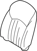 876701BK1D - : Seat Back Cover for Infiniti Image