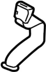 888584HB0A - : Center Buckle for Infiniti Image