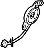 28149AC600 - : Windshield Pillar Speaker for INFINITI: G35 Image