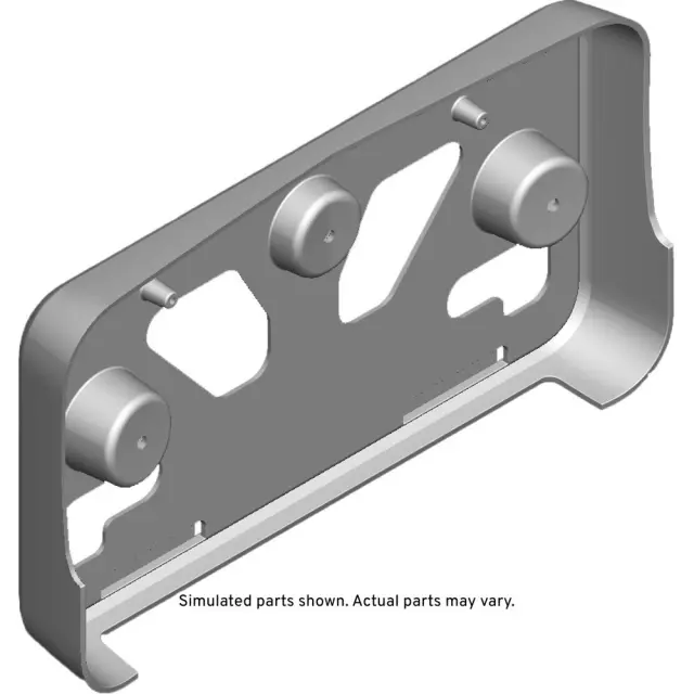 20809871 - : Front License Plate Bracket for GM Image