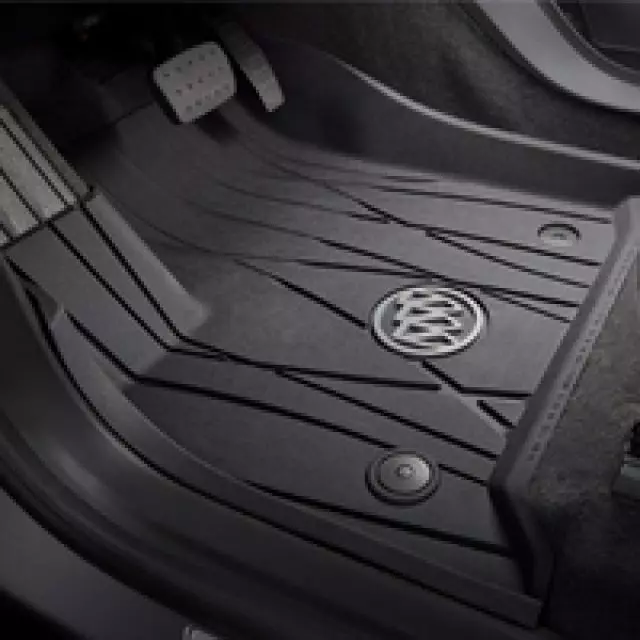 84359483 - : Floor Liners, All-Weather, Front for Buick: Enclave Image